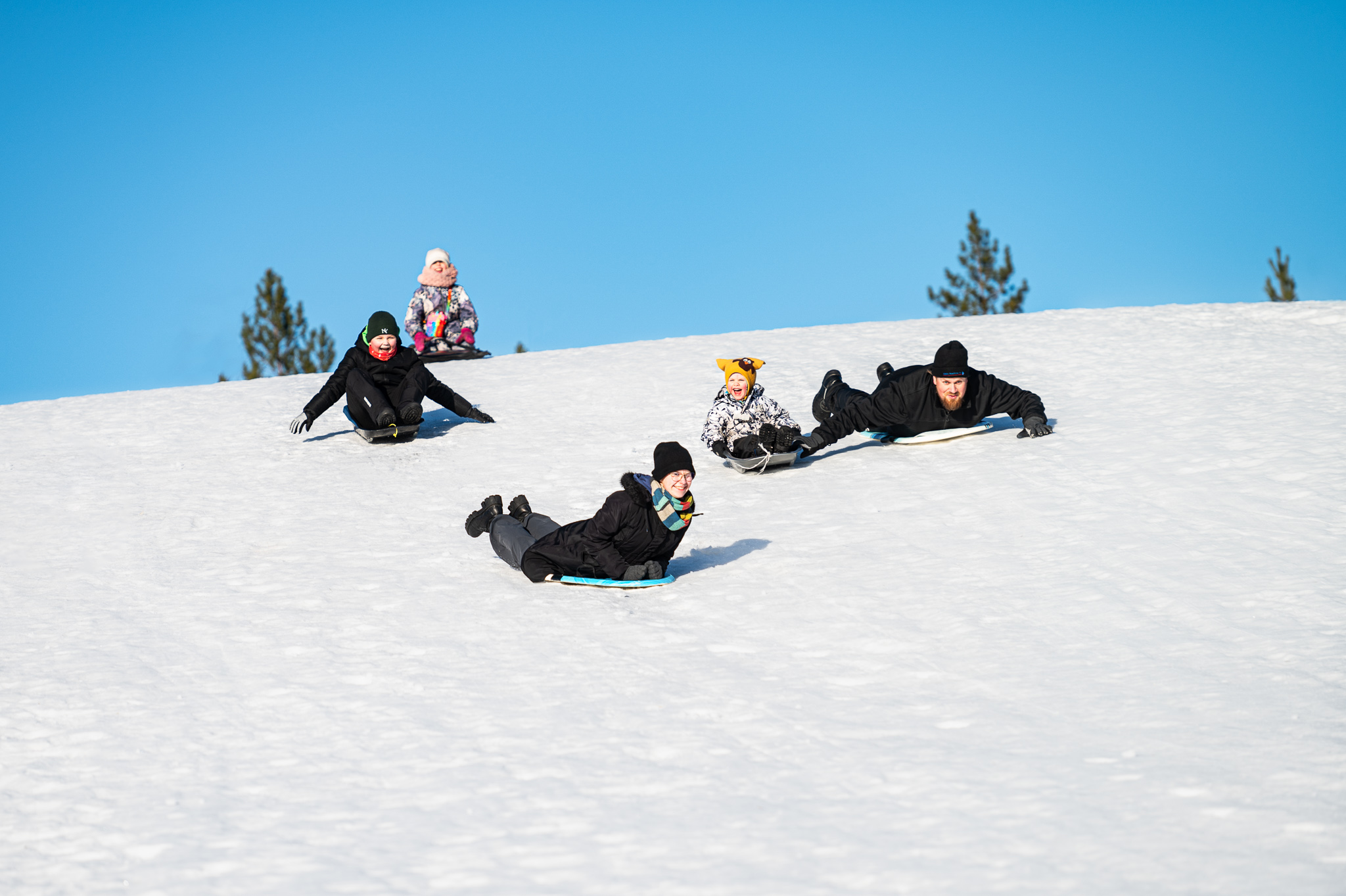 Sledding